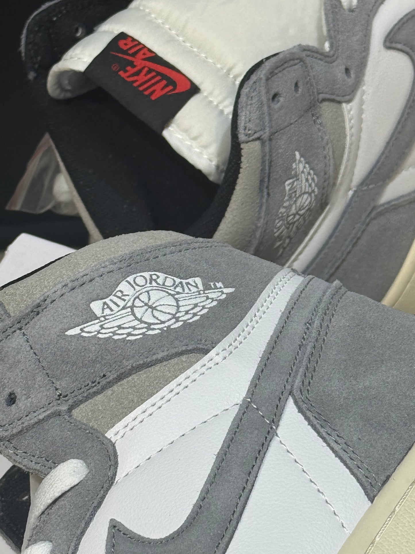 Jordan retro 1 high washed black
