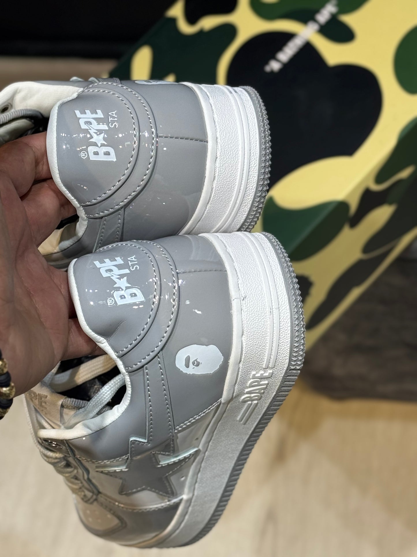Nike Force one x bape