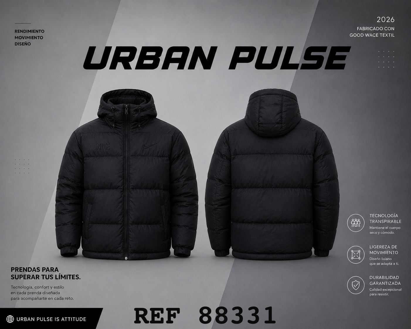 Chaqueta Nike black