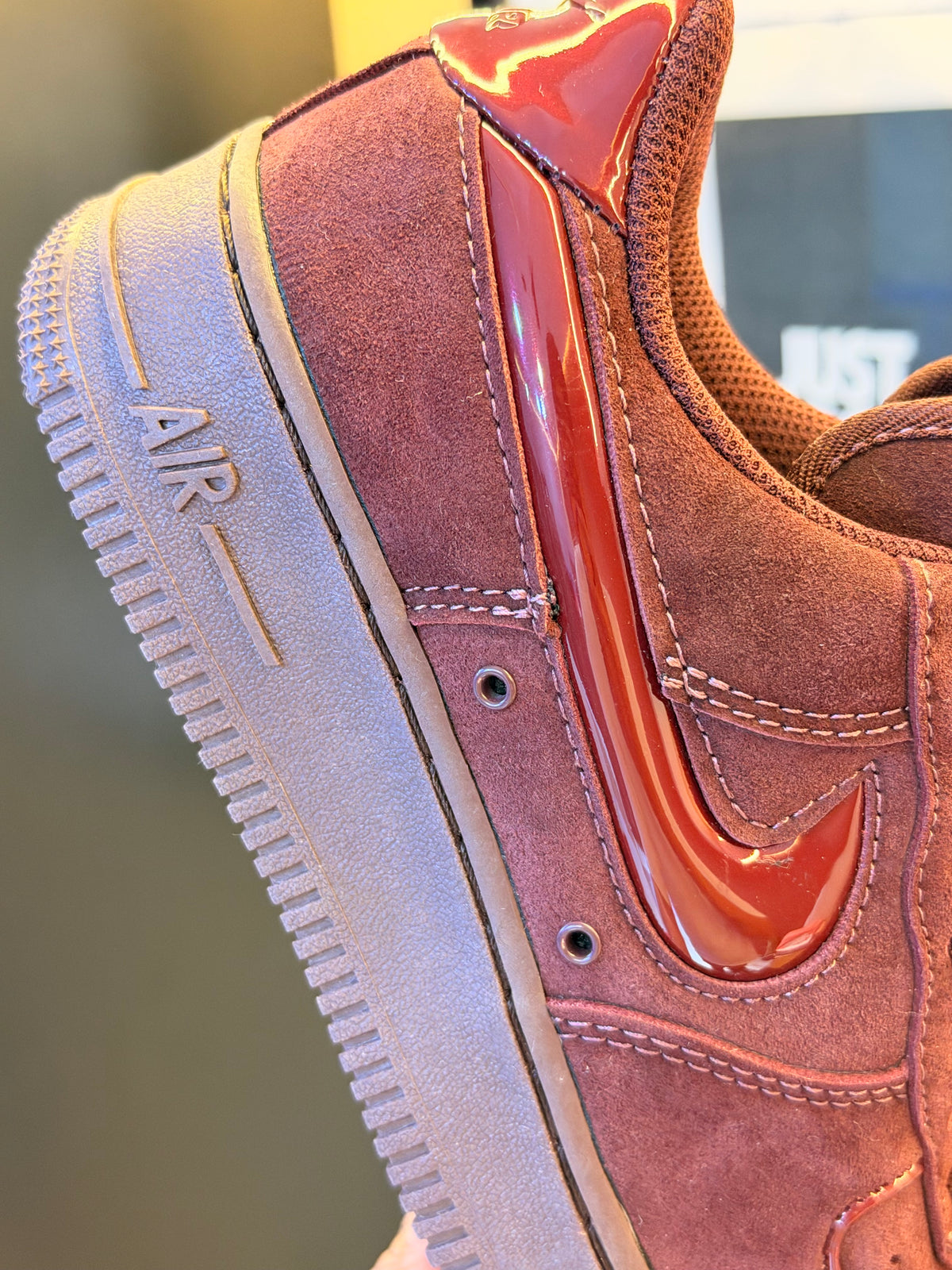 Nike Force one vinotinto
