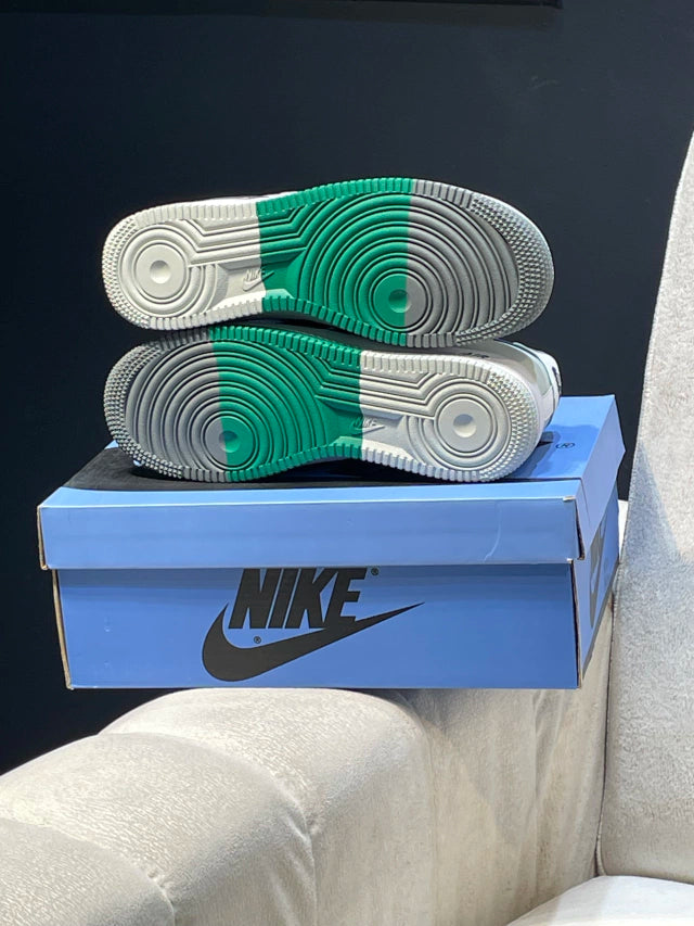 Nike Air Force one Grey Royal Green