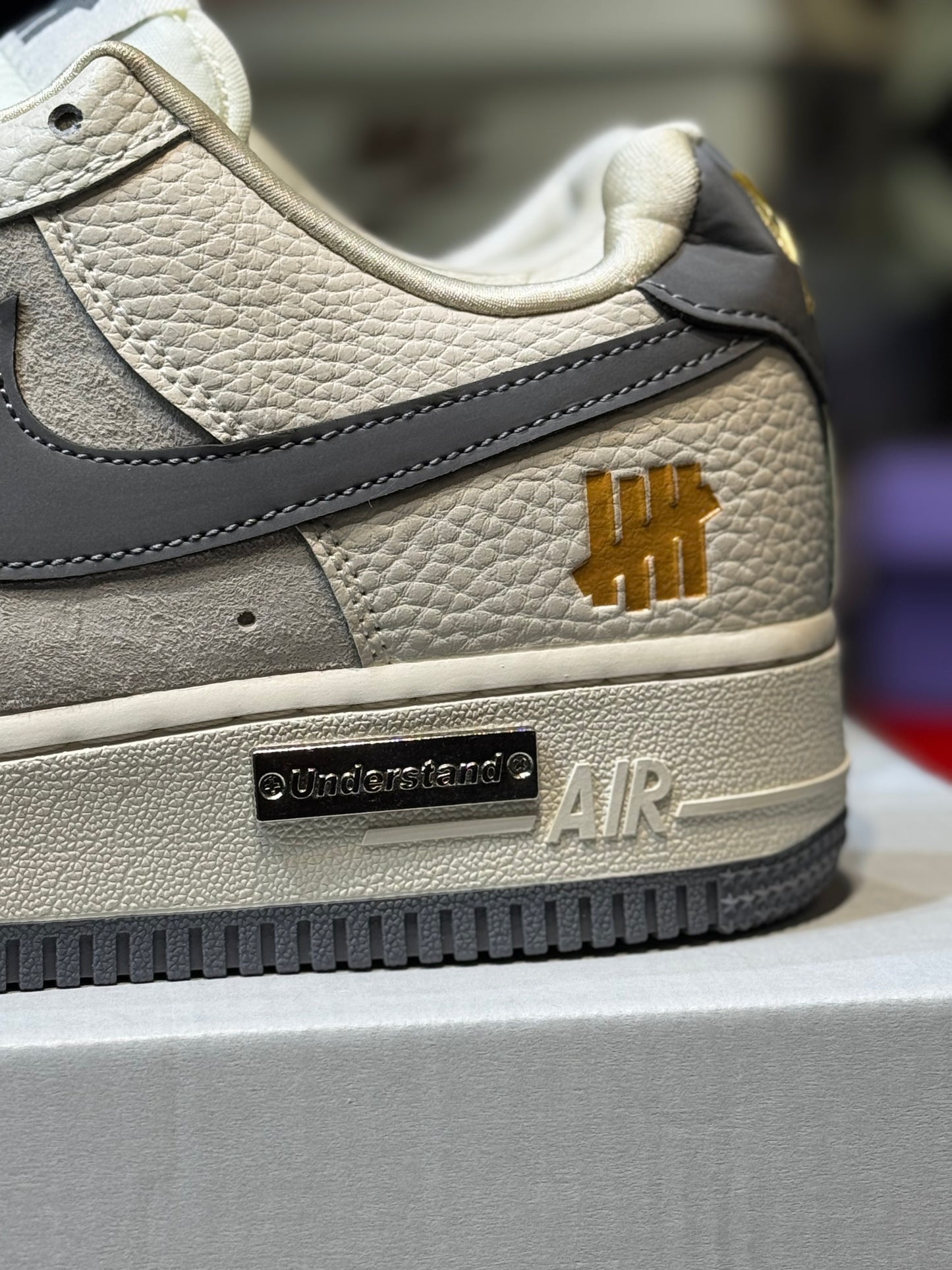 Nike force one x undefeated