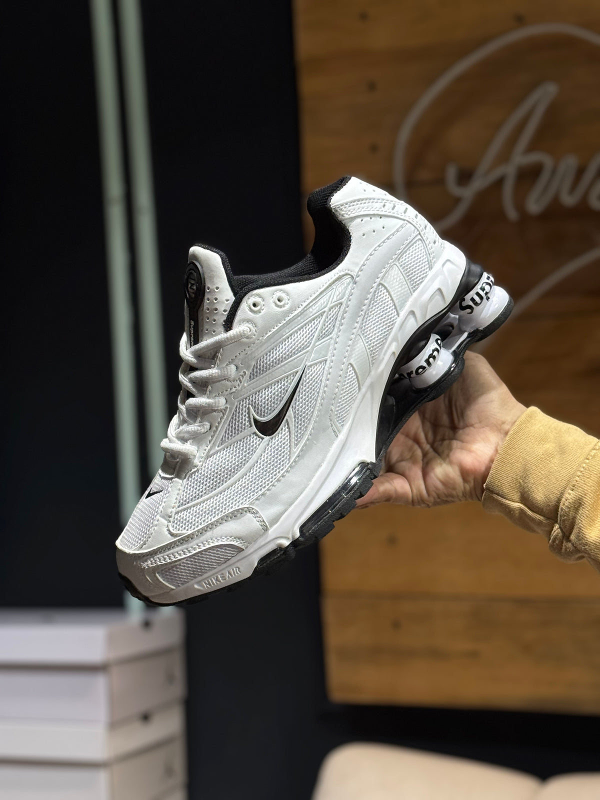Nike shox x supreme