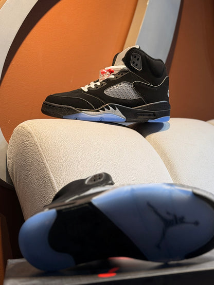 Jordan retro 5 black metállic
