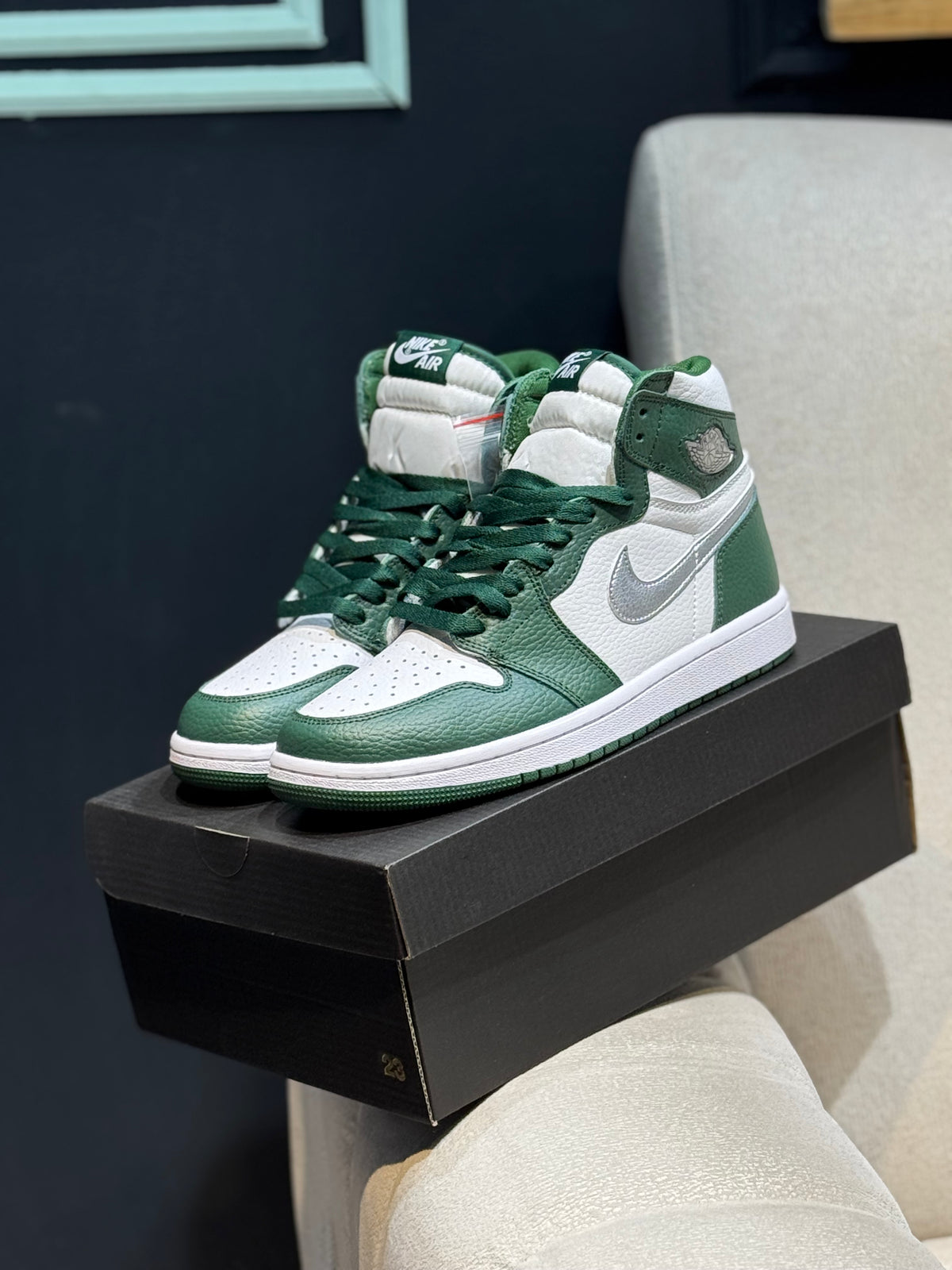 Jordan retro 1 gorge green