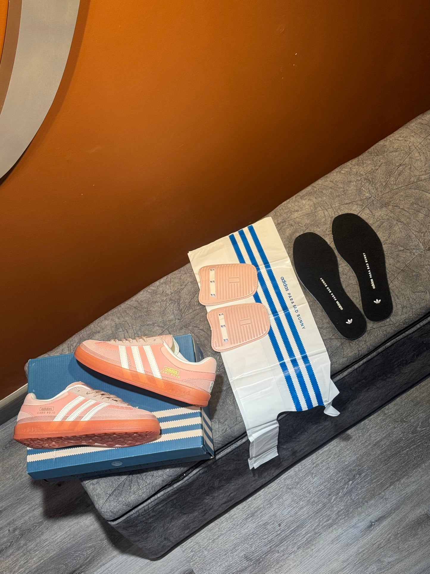 Adidas gazelle x bad bonny Cabo Rojo