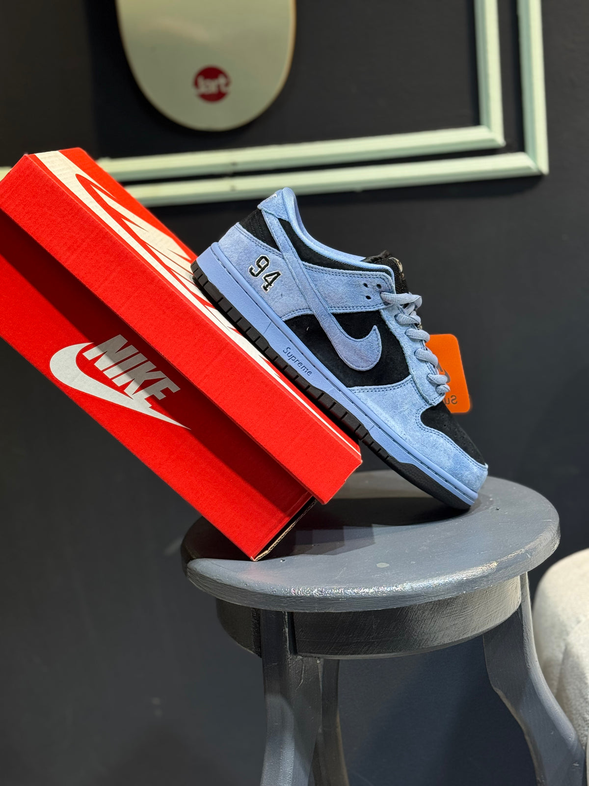 Nike dunk sb x supreme