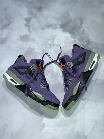Jordan retro 4 purple
