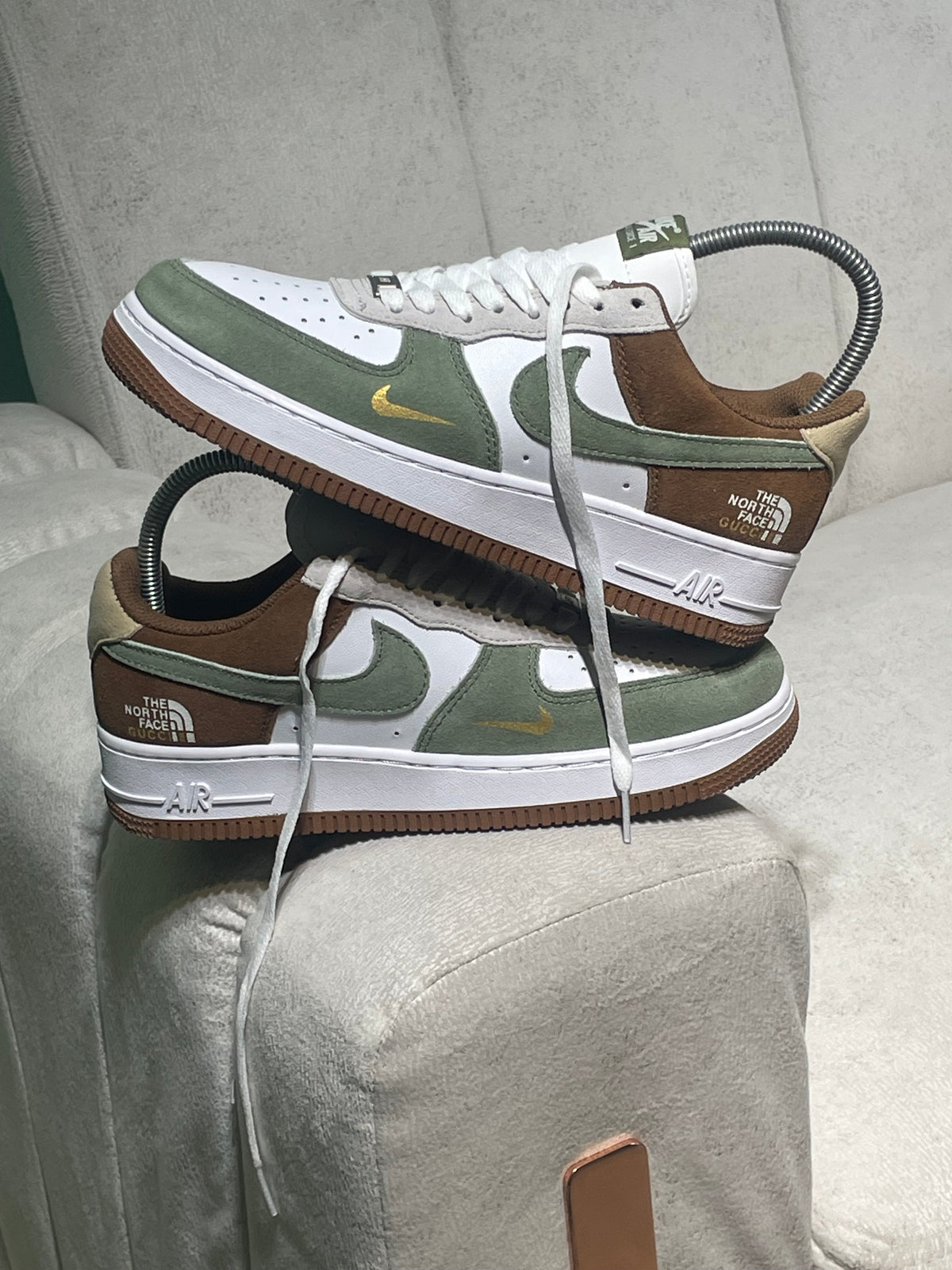Nike Force one x north face