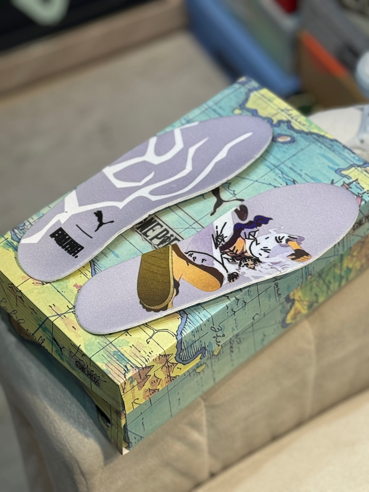 Puma x one piece