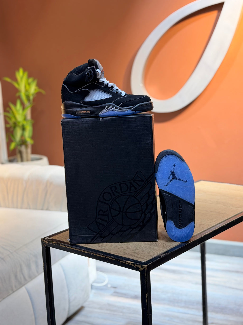 Jordan retro 5 metálic