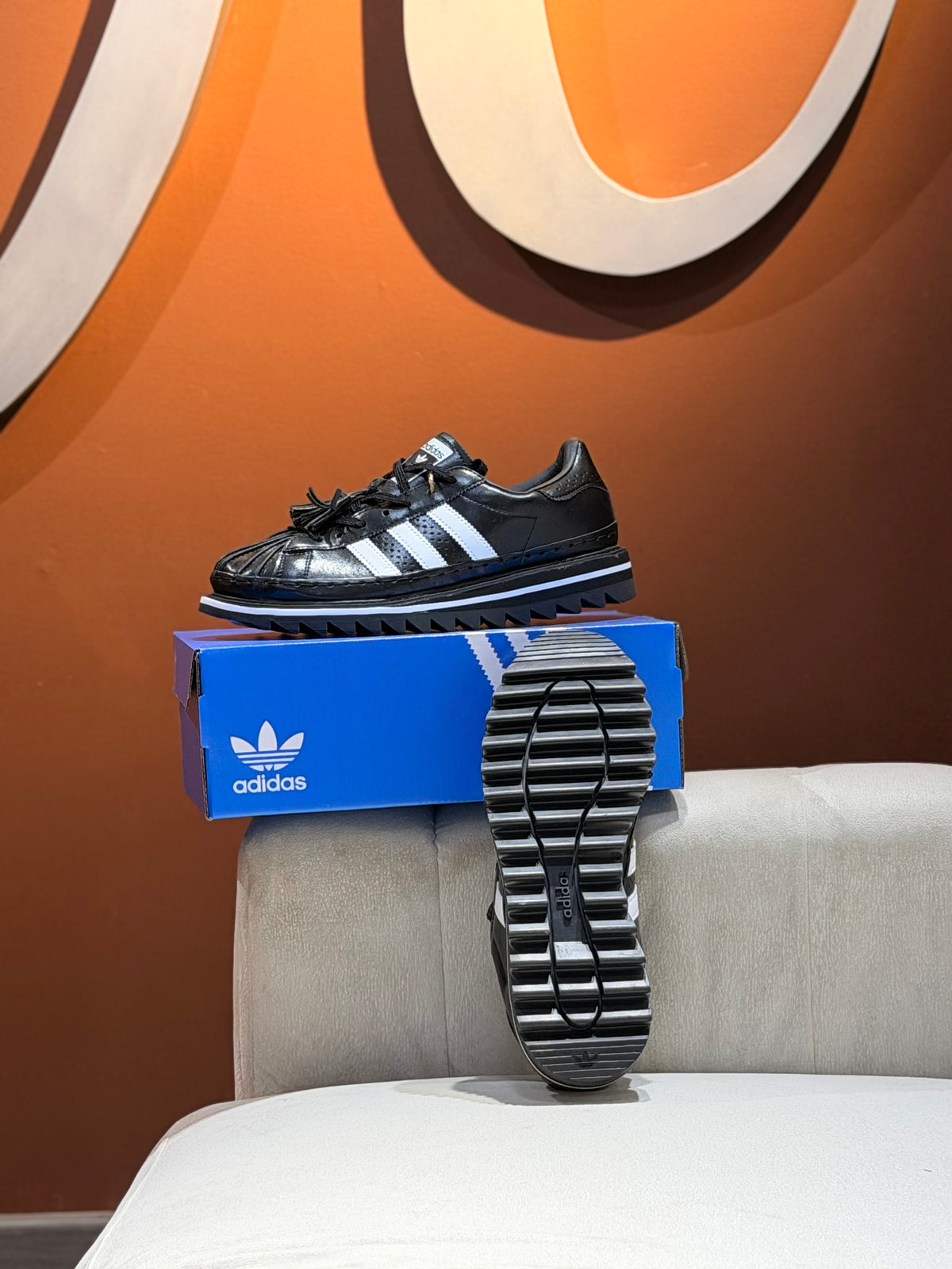 Adidas superstar x clot