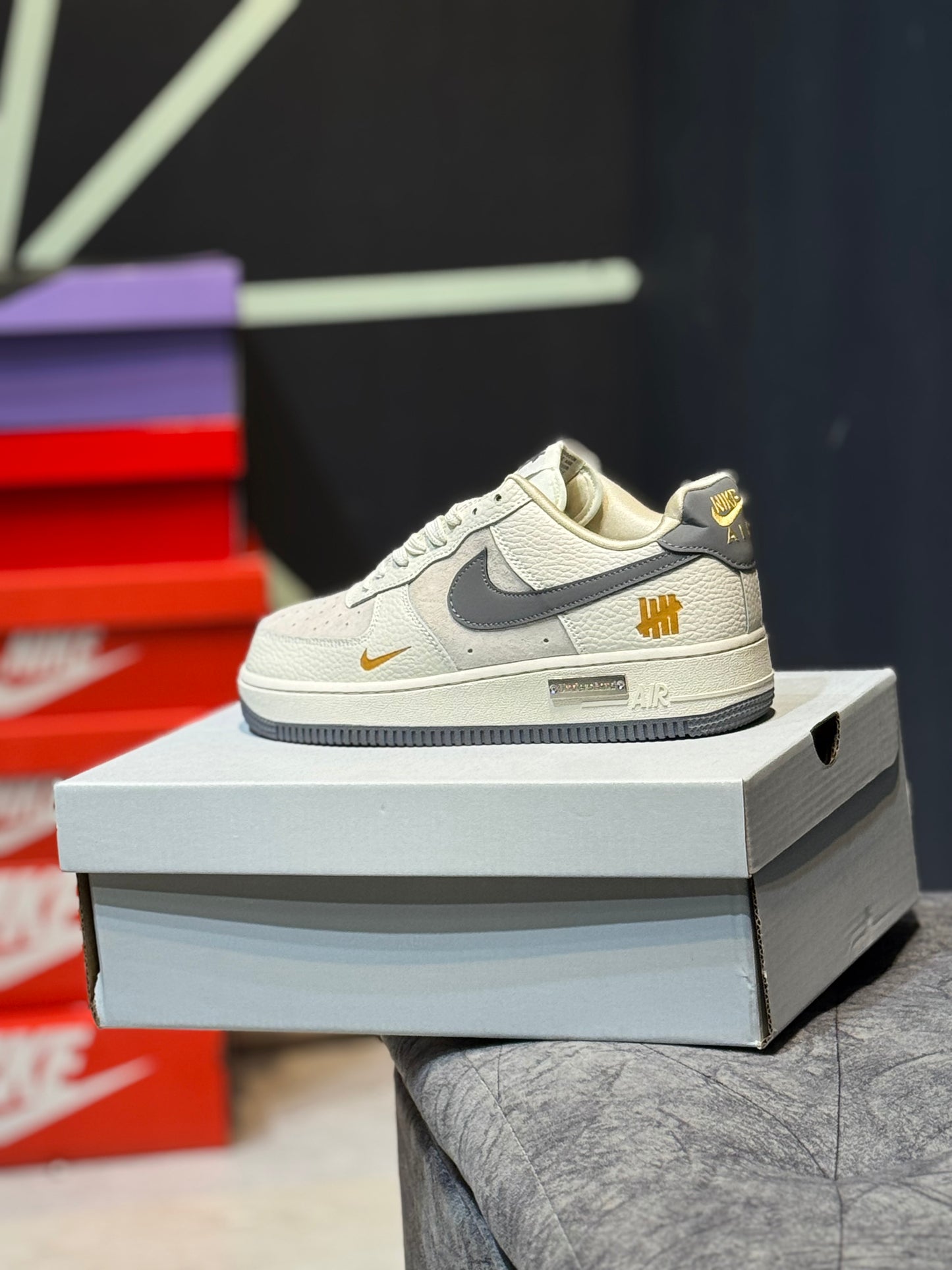 Nike force one x undefeated