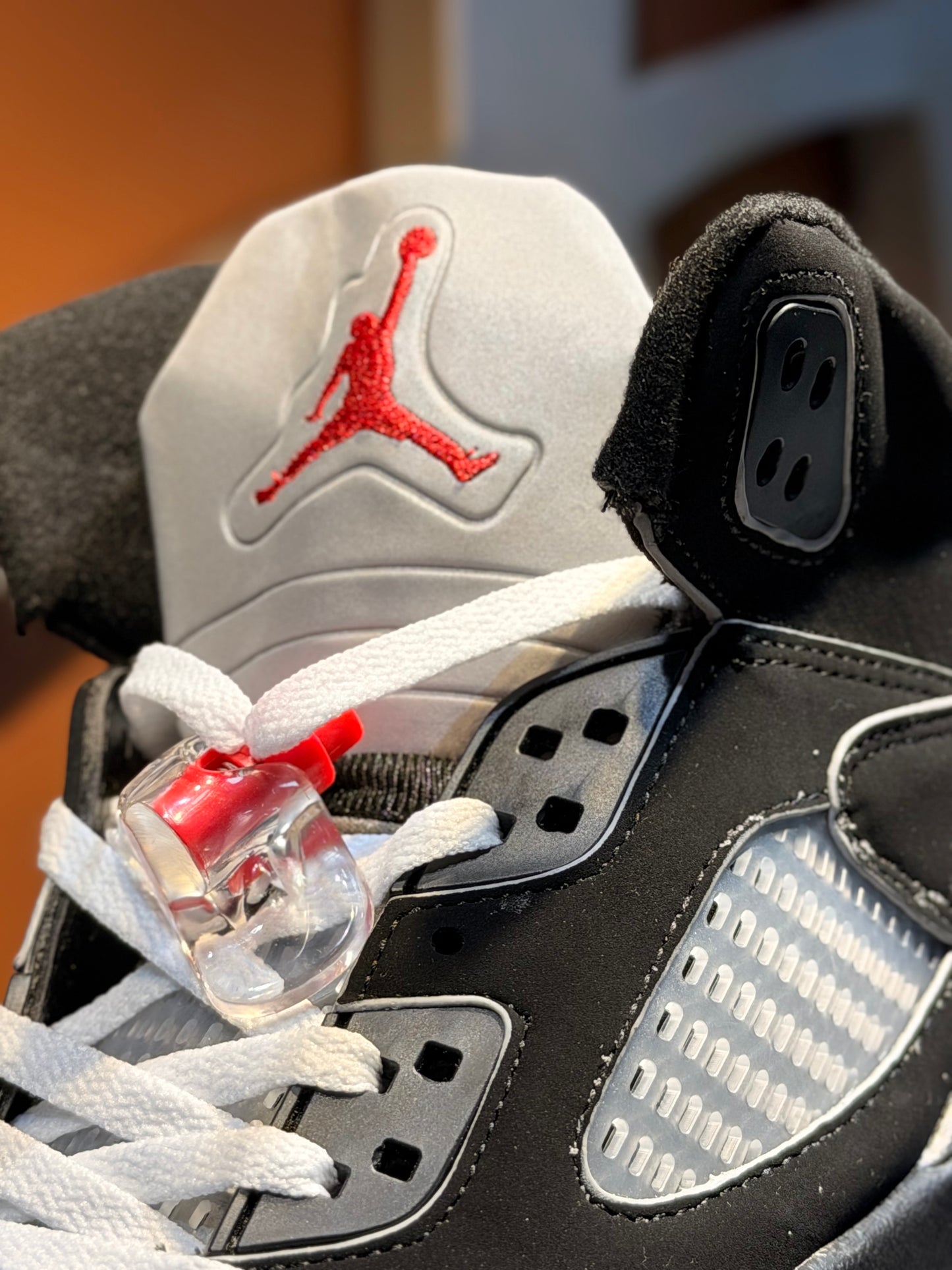 Jordan retro 5 black metállic