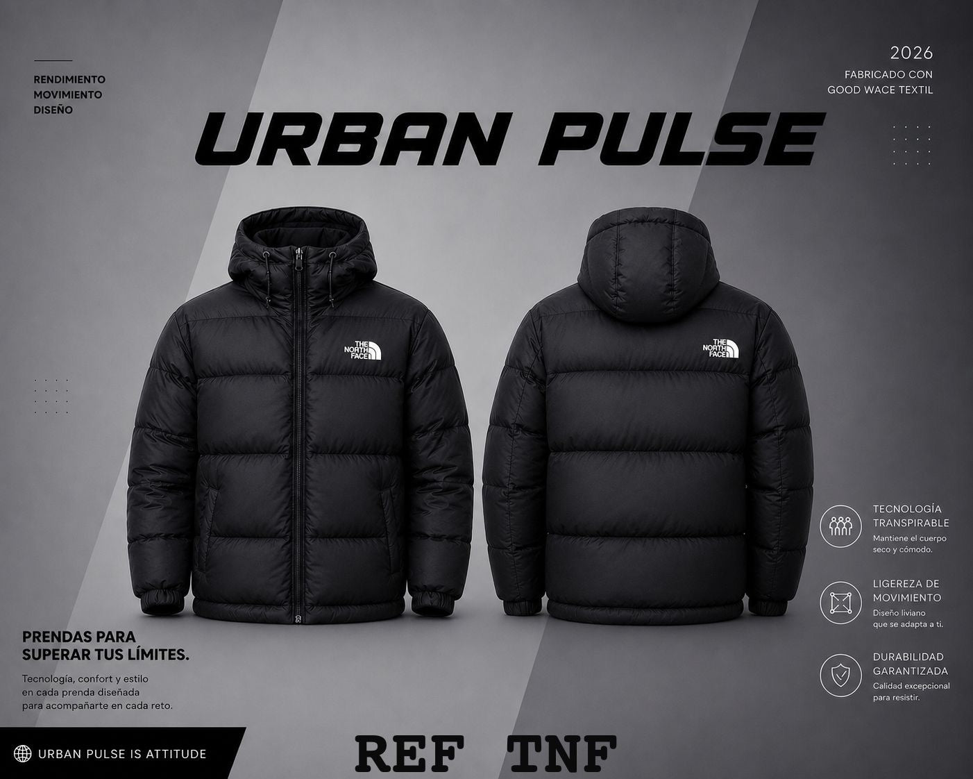 Chaqueta the north face capota