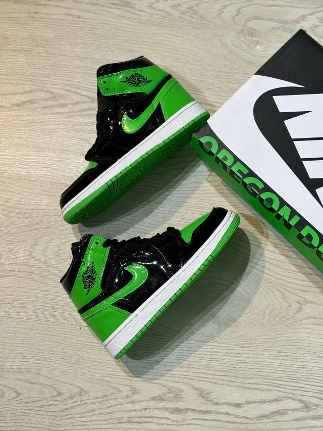 Jordan 1 Charol Verde
